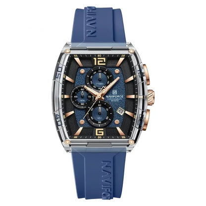 Discover the Ultimate Men's Quartz Wristwatch: Waterproof, Luminous, and Stylish Silicone Strap for Casual Elegance