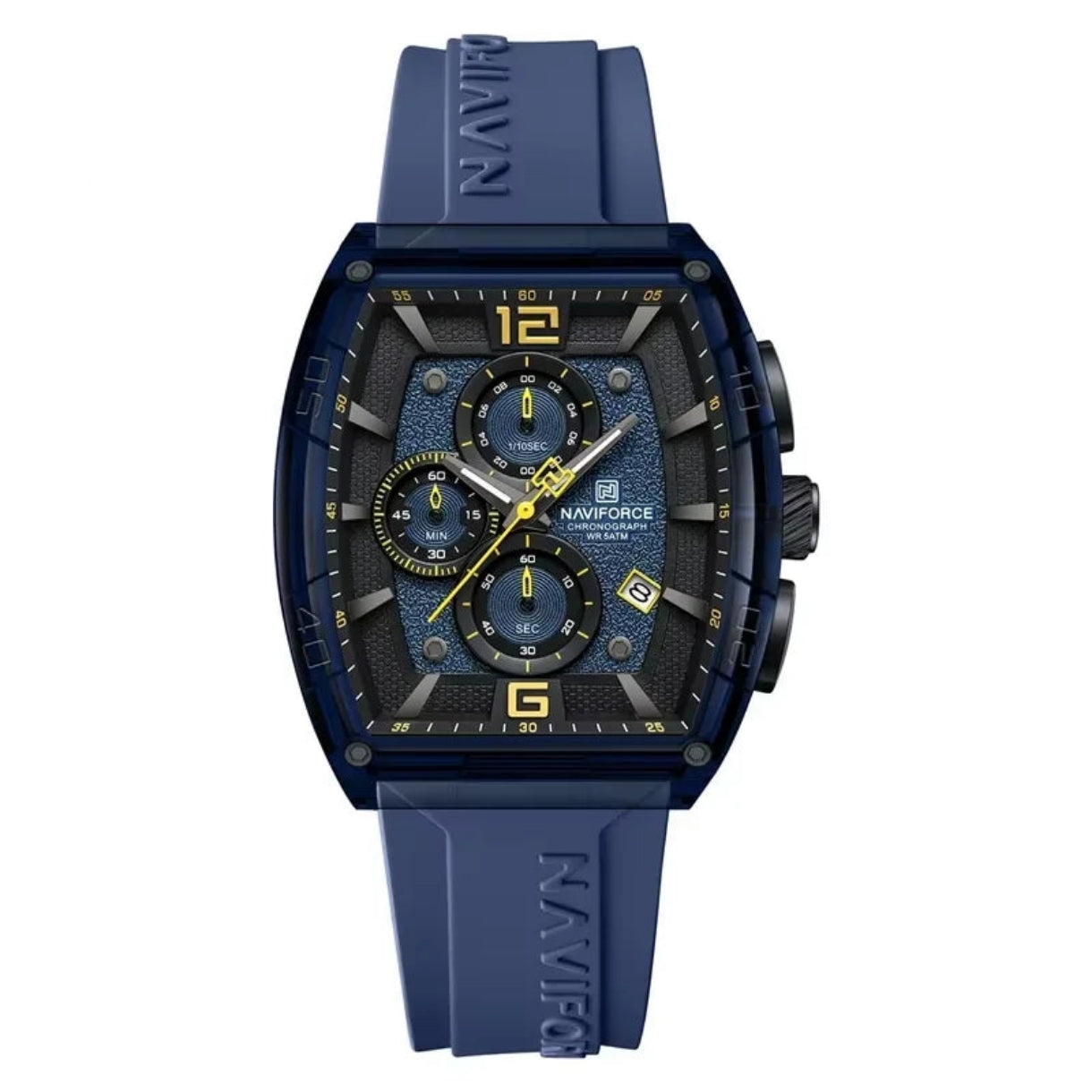 Discover the Ultimate Men's Quartz Wristwatch: Waterproof, Luminous, and Stylish Silicone Strap for Casual Elegance