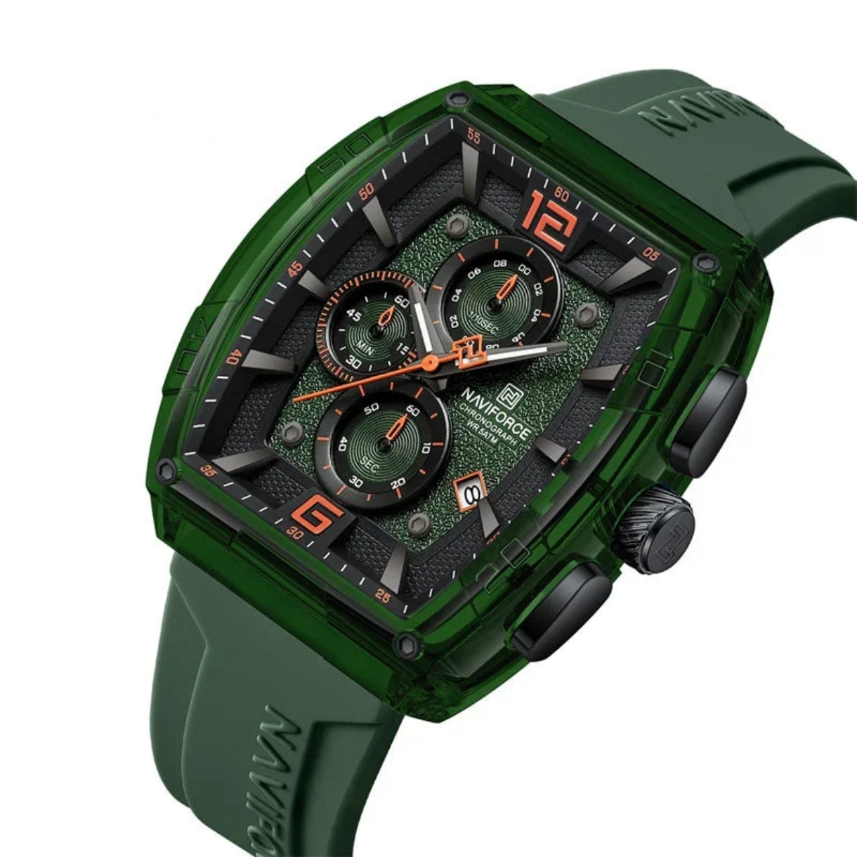 Discover the Ultimate Men's Quartz Wristwatch: Waterproof, Luminous, and Stylish Silicone Strap for Casual Elegance