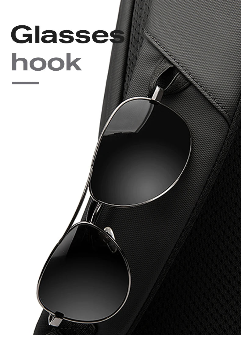 Versatile 15.6-Inch Waterproof Laptop Backpack for Men and Women - Perfect for Business and Travel!