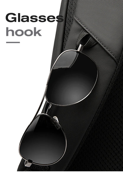 Versatile 15.6-Inch Waterproof Laptop Backpack for Men and Women - Perfect for Business and Travel!