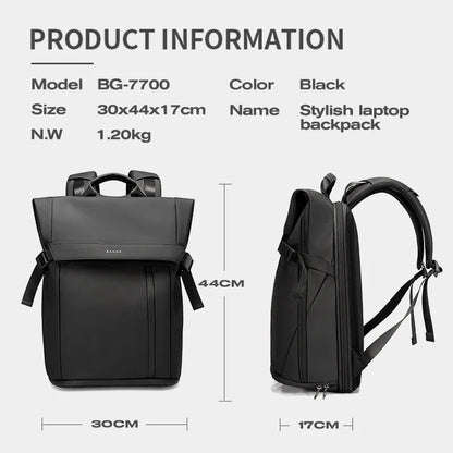 Versatile 15.6-Inch Waterproof Laptop Backpack for Men and Women - Perfect for Business and Travel!